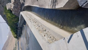 Оби якум дар канали Яхшвол баъди азнавсози+The first start of water supply on the Yakhshvol channel after reconstruction